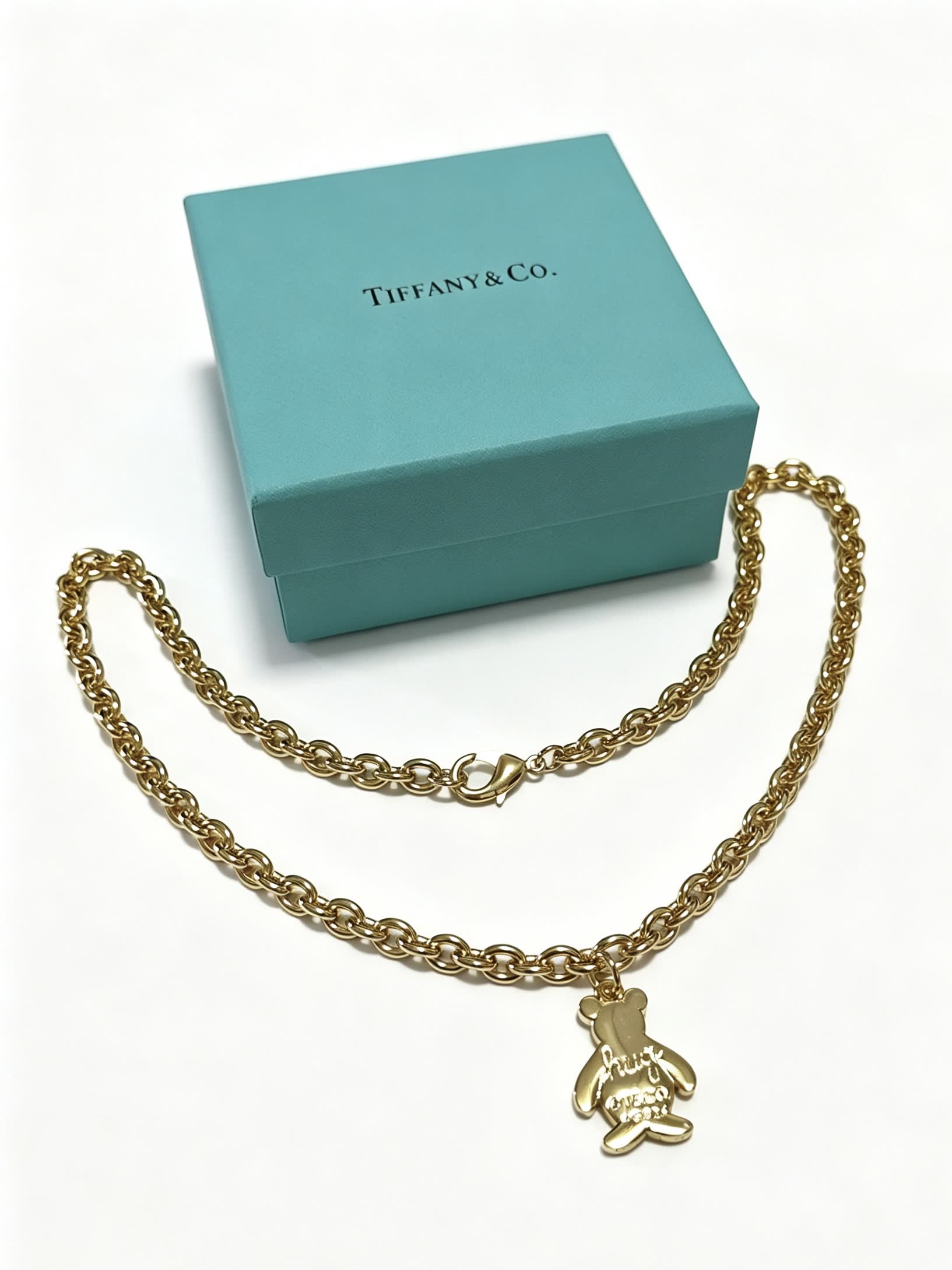 Tiffany & Co. Blue Box Charm Necklace Tiffany & Co. Blue Box Charm Necklace